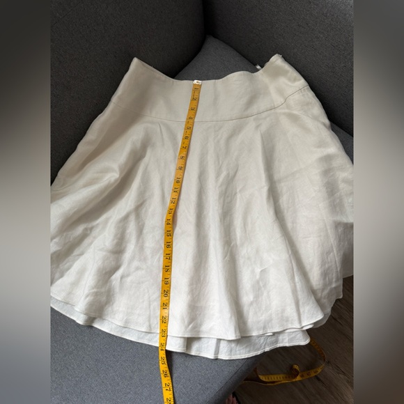 Ralph Lauren 100% Linen Skirt size 14 - Picture 7 of 11